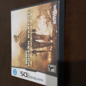 Call of Duty Modern Warfare Mobilized Nintendo DS Game